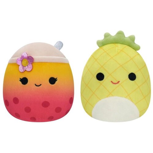 Squishmallows Pli&scaron;ane igračke Tapioka Bergit i Ananas Maui, 12cm, &Scaron;arene Cijene