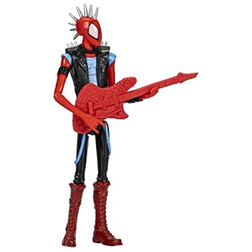 Marvel Spider-Man Hasbro čez Spider-verse, Spider-Punk, 6 &amp;quot;akcijska igrača z dodatkom za kitaro, za dečke in deklice, stare 4+, (21241293) Slike