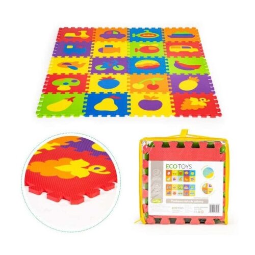 ECO TOYS Edukativna podloga eva foam 20 delova 148x119cm ( ECOEVA003 ) Slike