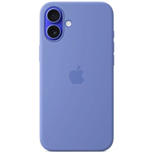 Apple iphone 16 plus silicone case sa magsafe-om &ndash; periwinkle Cene