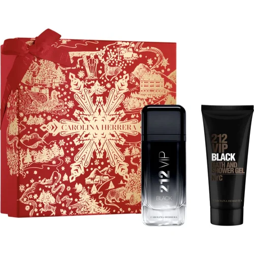 Carolina Herrera 212 VIP Black poklon set za muškarce