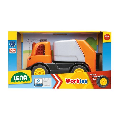 Lena Delovni stroji LENA: Workies - Smetarsko vozilo 12 cm Cene