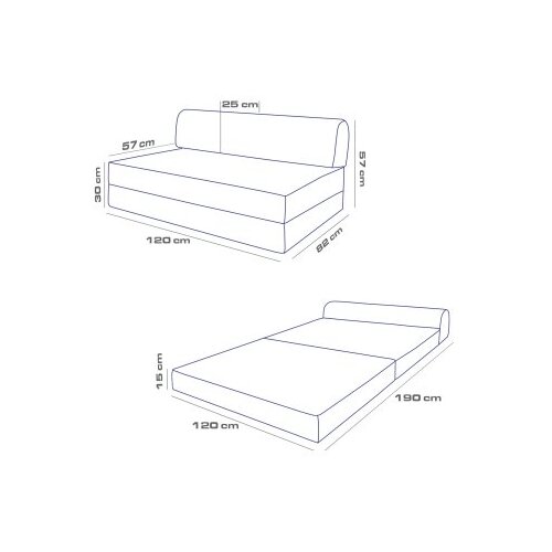 Atelier Del Sofa sofa dvosed magic beige Cene