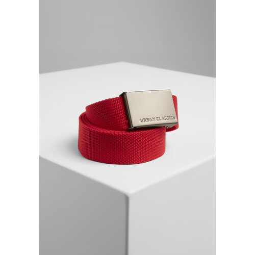 Urban Classics Canvas belts red Cijene