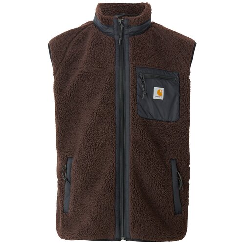 Carhartt WIP Brezrokavnik 'Prentis' čokolada / črna Cene