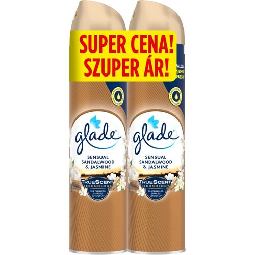 Glade Sensual Sandalwood & Jasmine osvježivač zraka duo 2x300 ml Cijene