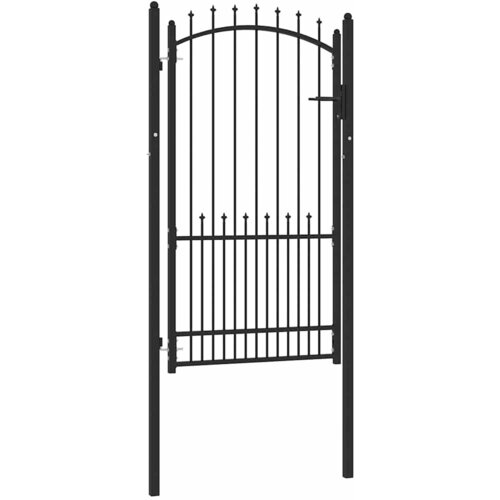  Vrata ograde s bodljama EMMEN 100 x 175 cm Slike