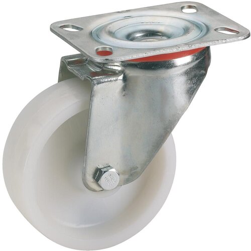 DÖRNER + HELMER 728141 Plastični okretni kotač 80x30 mm Gl, prirodni PP kotač, ploča 105x80 mm Cijene