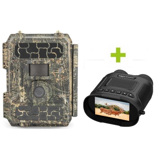 OXE Fotozamka Panther 4G i binokular za noćno gledanje DV29 + 32GB SD kartica i 12 baterija! Slike