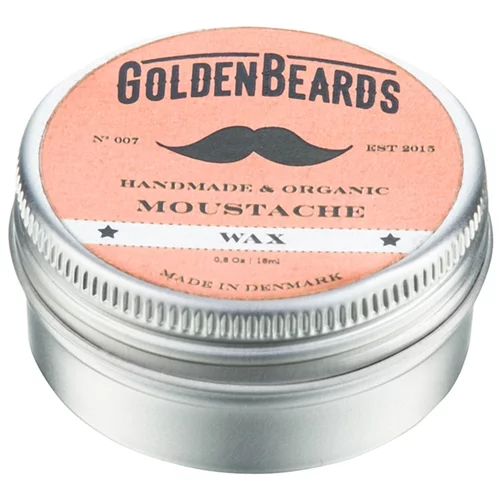 Golden Beards Moustache vosak za brkove 15 ml