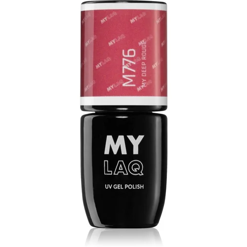 MYLAQ UV Gel Polish gel lak za nokte nijansa My Deep Rouge 5 ml