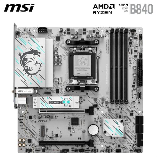 MSI Realtek ALC897 Codec B840M GAMING PLUS WIFI6E matična ploča Cene