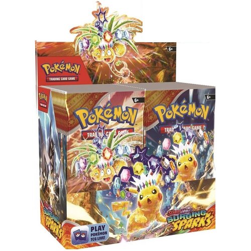 Pokémon Company International Board Game - Pokemon - TCG Surging Sparks - Booster Pack Slike