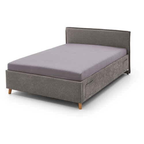 Meise M&amp;ouml;bel Sivi dječji krevet s prostorom za odlaganje 140x200 cm Fun &amp;ndash; Slike