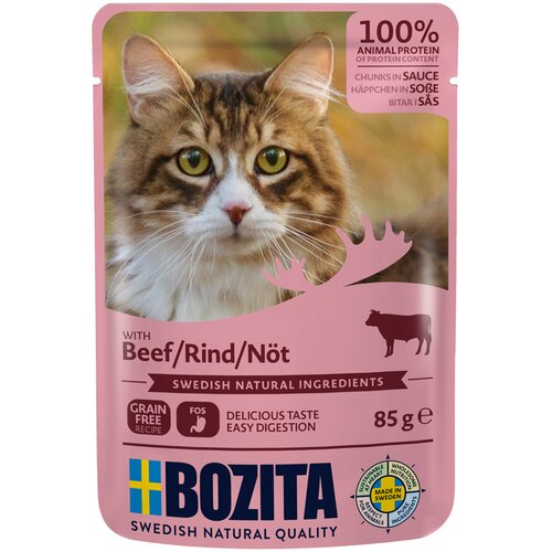  Varčno pakiranje Bozita ko&scaron;či v omaki vrečke 24 x 85 g - Govedina Cijene