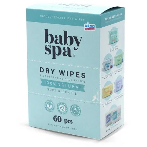 BABY SPA suve krpice 60 kom Cijene