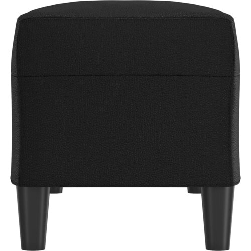  Klupa crna 100 x 35 x 41 cm od umjetne kože Slike