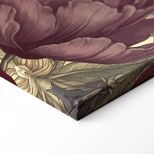  Slika - Colourful tulips on a cream background 90x60 Cene