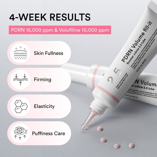 Abib PDRN 2.5 Tube Volume fill-it Booster Cr&amp;egrave;me obnovitveni booster za obraz proti znakom staranja 30 ml Slike