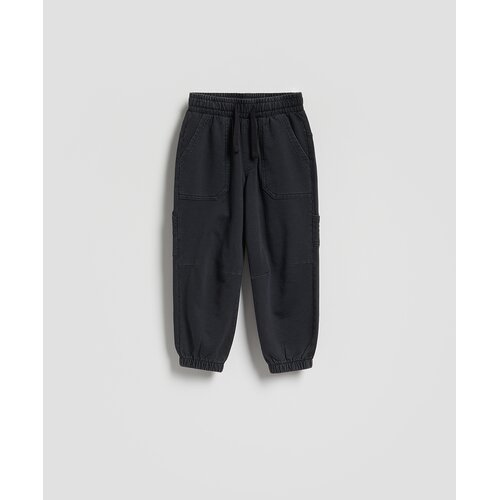 Reserved Jogger hlače isprana izgleda - crno Cijene