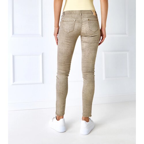 Gemre Beige high-waisted slim pants Eglantine Slike