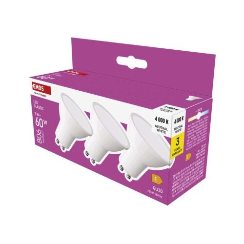  LED žarnica Classic MR16 / GU10 / 7 W  (60 W) / 806 lm / Nevtralna bela 3/1 Cene