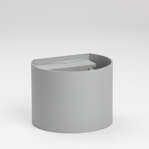  Brilagi - LED spolja&amp;scaron;nje zidno svetlo RONDO LED/6W/230V siva IP54 Slike