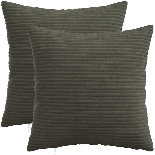  Presvlaka za jastuk 2 pcs HEERLEN Antracit 45 x 45 cm Kord Cene