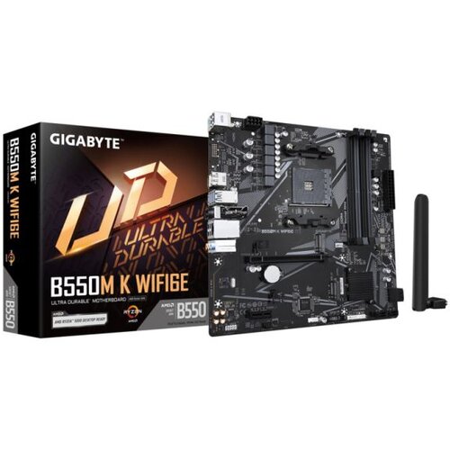 Gigabyte MB B550M K WIFI6E AM4 4xDDR4 2xM.2... Cijene