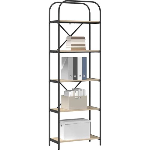  Polica Sonoma hrast 60 x 30 x 183 cm Konstruirano drvo Slike