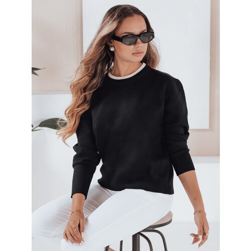 DStreet Damski sweter DARMILA czarny Slike