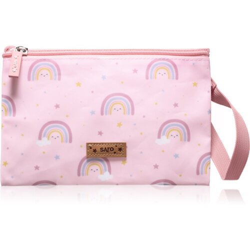 Saro Baby Lunch Bag vrećica za užinu Pink Rainbow 14,5x21,5 cm 1 kom Cijene