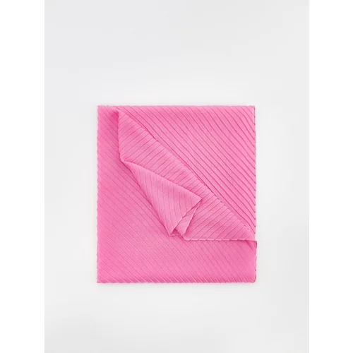 Reserved - Šal od strukturirane tkanine - boja fuksije