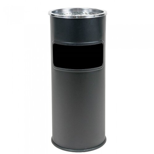  Kanta za otpatke s pepeljarom (Zapremnina: 17 l, Ø x V: 25 cm x 60,5 mm, Crne boje) Cijene