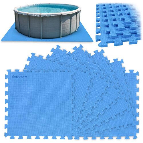 Janshop Durable Foam Puzzle Mat for Pools - 8 Piece Set, 50x50 cm, 1.9 m², (21740416) Cene