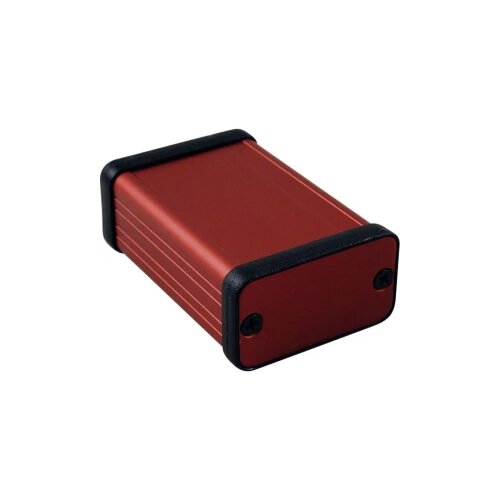 Hammond Electronics Profilno kućište, aluminij, crvena boja 60 x 45 x 25 1455D601RD 1 kom. Cijene