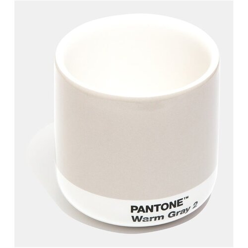 Pantone Svjetlo siva keramička termo šalica Cortado, 175 ml Cijene