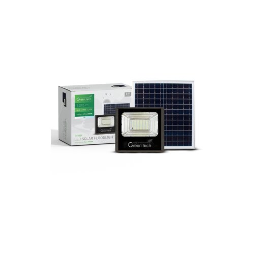  LED solarni reflektor Green Tech 60W, 6500K, IP65, solar Cene