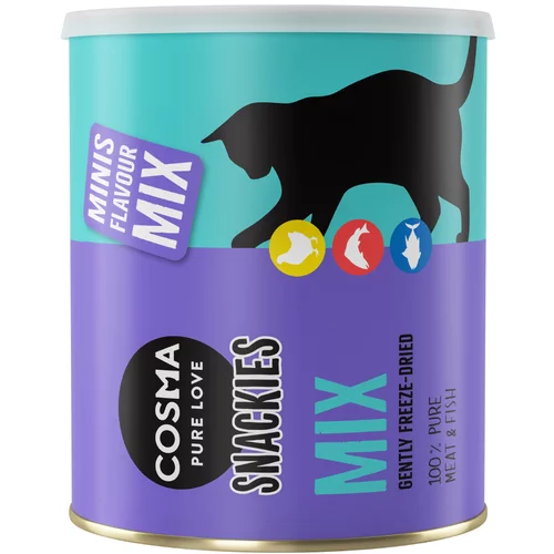 Cosma Ekonomično pakiranje Snackies Minis Maxi Tube - 3 x Mix (390 g)