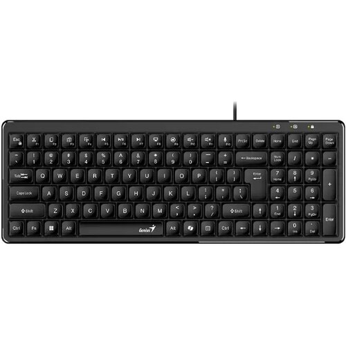Genius luxemate 120 usb us slim crna tastatura Slike