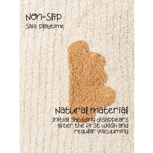 Hanse Home Krem periv/ručno rađen pamučan dječji tepih 140x200 cm Snuggle Willy &amp;ndash; Slike