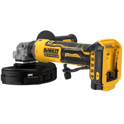 Dewalt DCG404NT akumulatorska ugaona brusilica 18V, 125mm, bodygrip dr&amp;scaron;ka (solo alat u tstak koferu) Slike