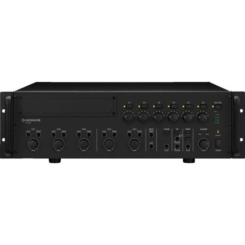 Monacor PA-6480 me&scaron;alni ojačevalnik, 6-zon, 480W - - Audio-Kondric Cene