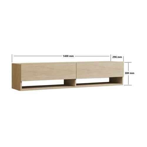 Hanah home tv polica arges travertine Slike