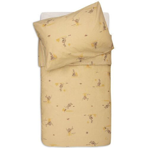 Jollein posteljina 2 djelna 100x140cm kangaroots Cijene