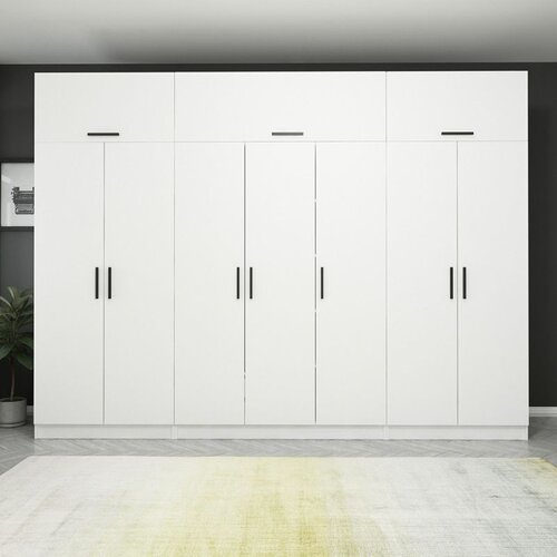 Hanah home kale - 3933 white wardrobe Cene