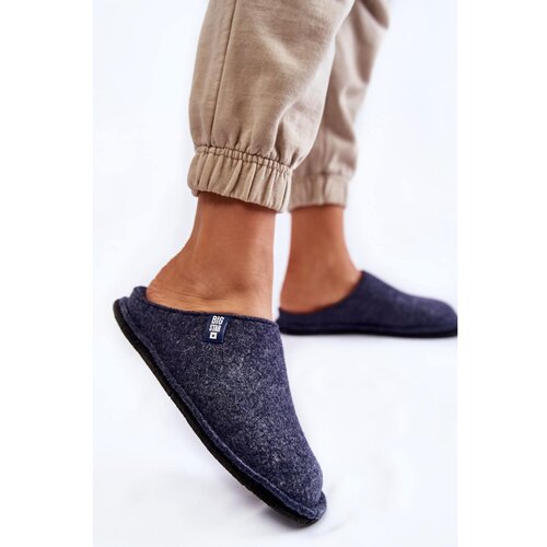 Big Star Vunene papuče boja: tamno plava Cijene