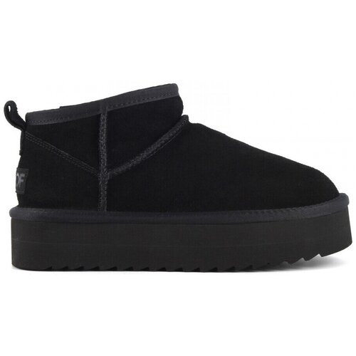 Colors of California Gležnjarji Platfrom winter boot in suede Črna Cene