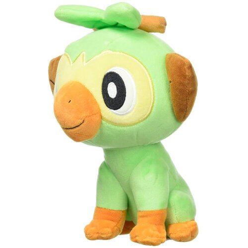 Pokemon Grookey pli&amp;scaron;ana igračka 20cm Slike