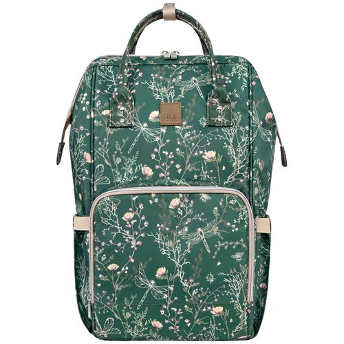 Kikka Boo Nahrbtnik za pripomočke Siena Luxe Secret garden deep green Cene